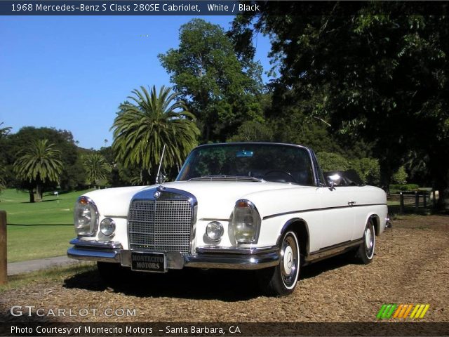 1968 Mercedes-Benz S Class 280SE Cabriolet in White