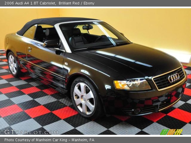2006 Audi A4 1.8T Cabriolet in Brilliant Red