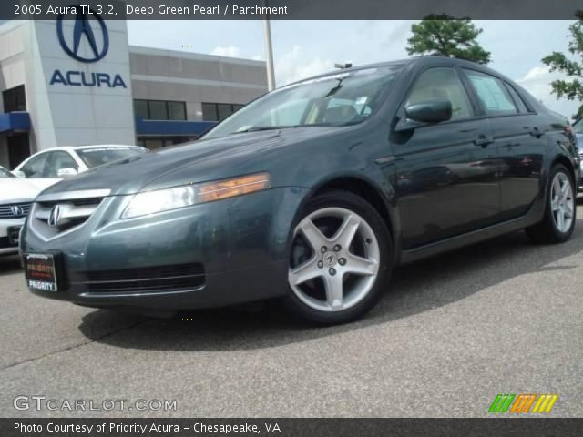2005 Acura TL 3.2 in Deep Green Pearl