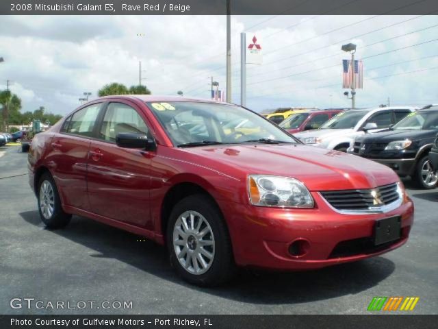 2008 Mitsubishi Galant ES in Rave Red