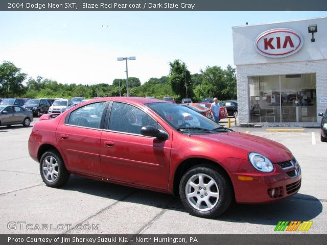 2004 Dodge Neon SXT in Blaze Red Pearlcoat