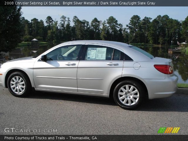 2008 Chrysler Sebring LX Sedan in Bright Silver Metallic