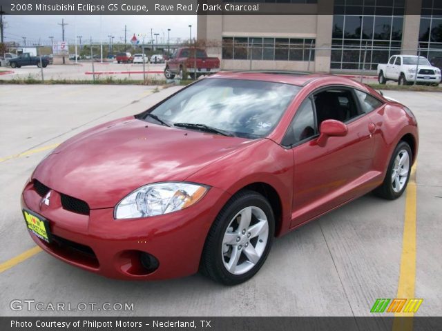 2008 Mitsubishi Eclipse GS Coupe in Rave Red