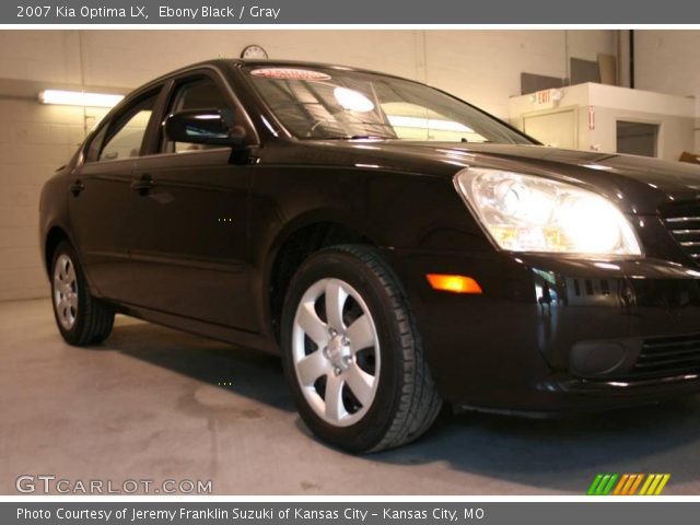 2007 Kia Optima LX in Ebony Black