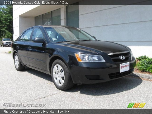 2008 Hyundai Sonata GLS in Ebony Black
