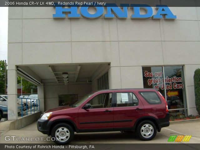 2006 Honda CR-V LX 4WD in Redondo Red Pearl
