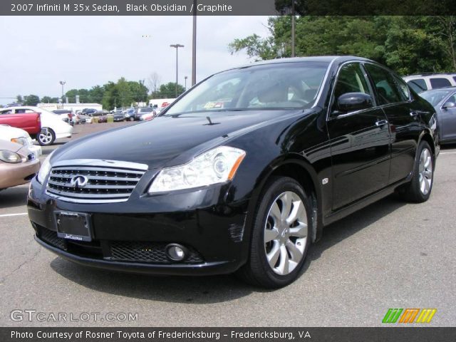 2007 Infiniti M 35x Sedan in Black Obsidian
