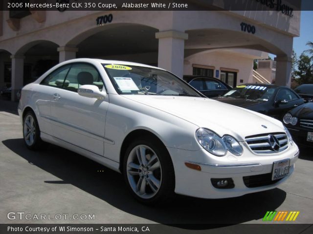 2006 Mercedes-Benz CLK 350 Coupe in Alabaster White