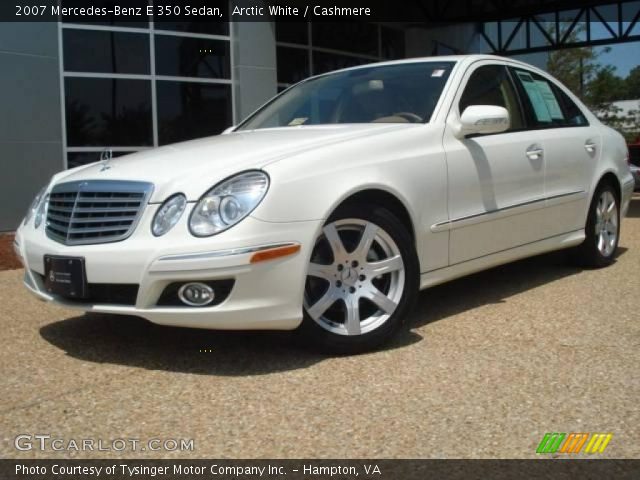 2007 Mercedes-Benz E 350 Sedan in Arctic White