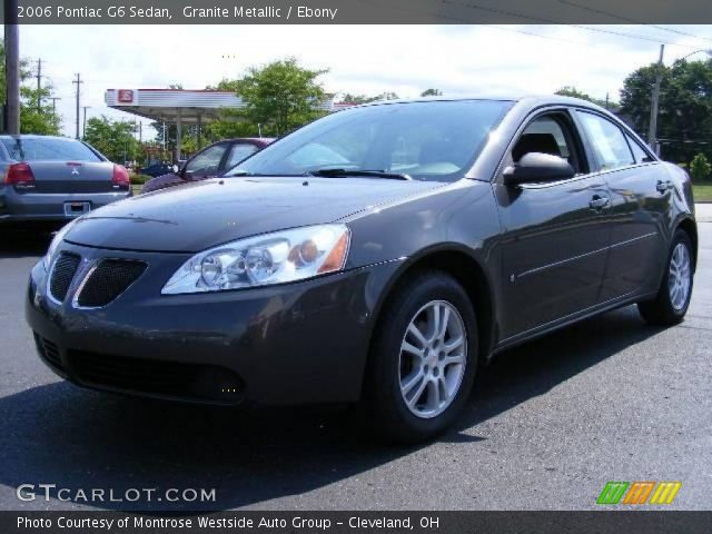 2006 Pontiac G6 Sedan in Granite Metallic