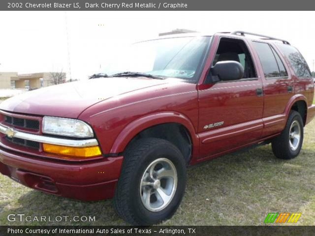 2002 Chevrolet Blazer LS in Dark Cherry Red Metallic
