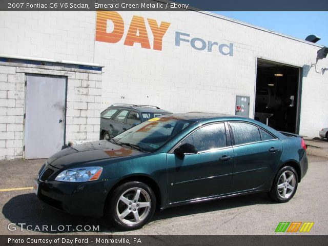 2007 Pontiac G6 V6 Sedan in Emerald Green Metallic