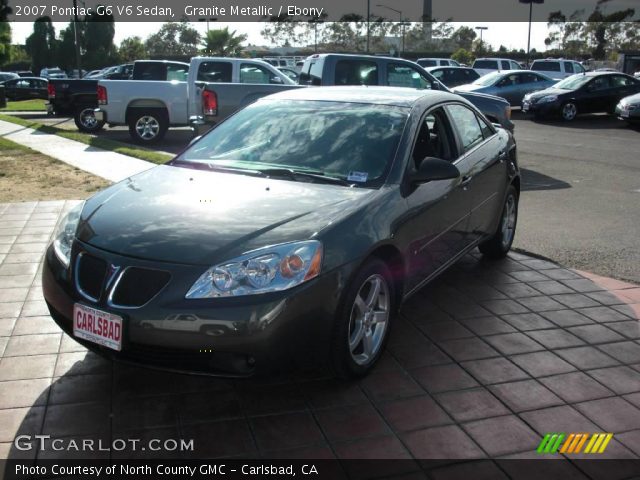 2007 Pontiac G6 V6 Sedan in Granite Metallic