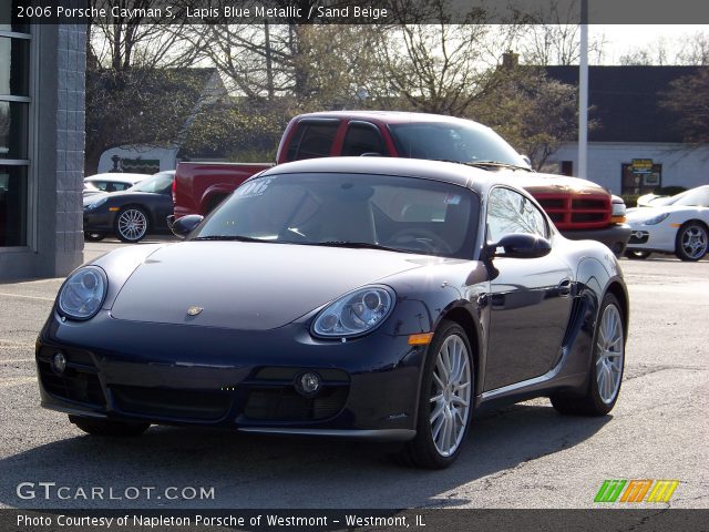 2006 Porsche Cayman S in Lapis Blue Metallic