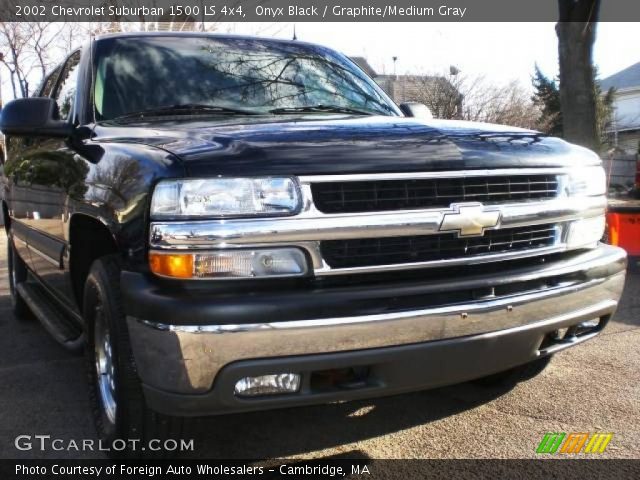 2002 Chevrolet Suburban 1500 LS 4x4 in Onyx Black