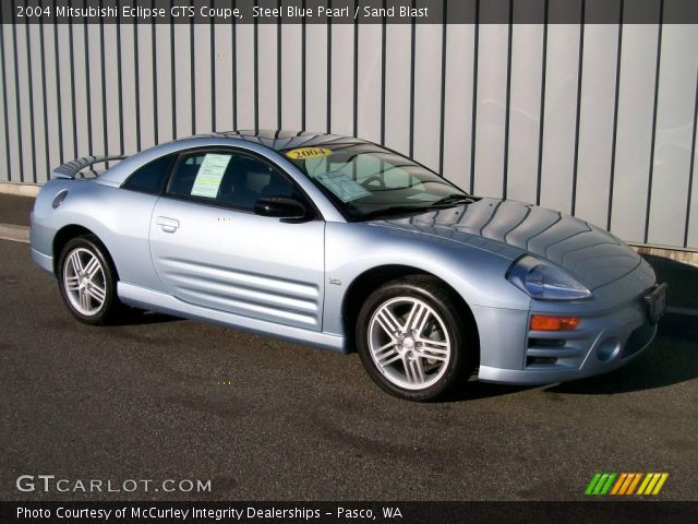 2004 Mitsubishi Eclipse GTS Coupe in Steel Blue Pearl