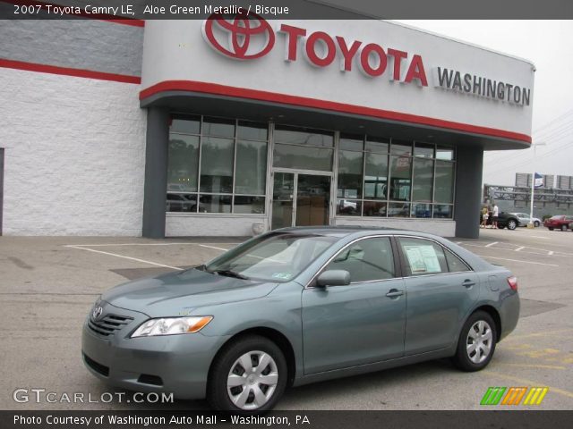 2007 Toyota Camry LE in Aloe Green Metallic