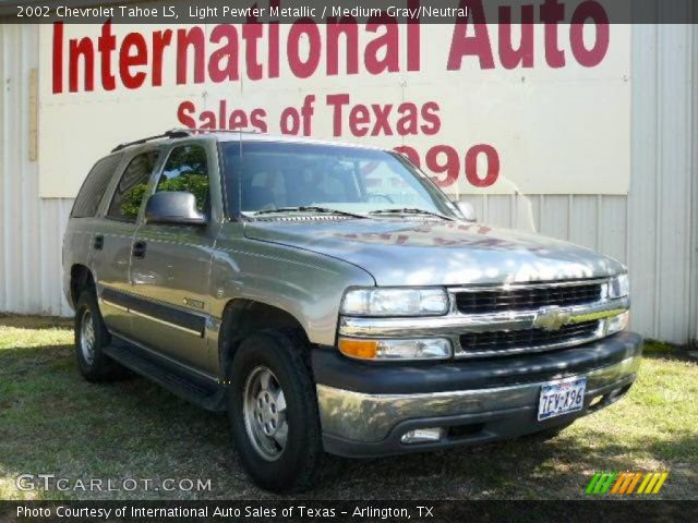 2002 Chevrolet Tahoe LS in Light Pewter Metallic