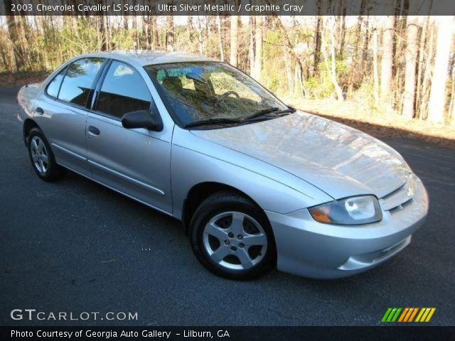 2003 Chevrolet Cavalier LS Sedan in Ultra Silver Metallic