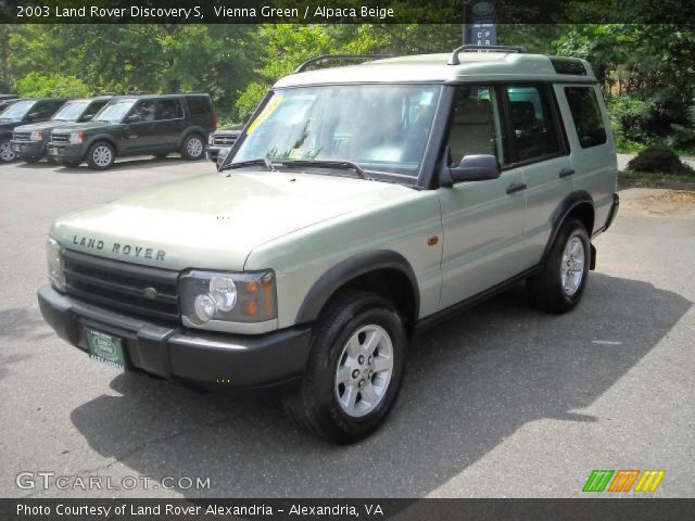 2003 Land Rover Discovery S in Vienna Green