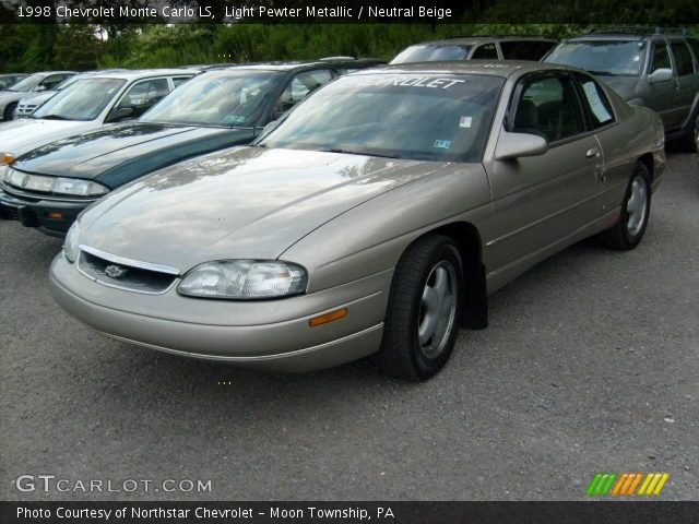1998 Chevrolet Monte Carlo LS in Light Pewter Metallic