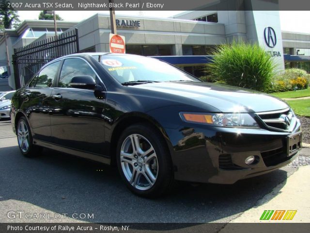 2007 Acura TSX Sedan in Nighthawk Black Pearl