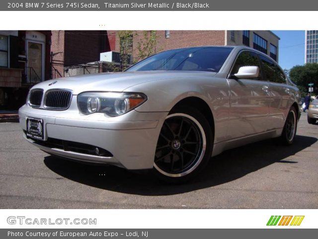 2004 BMW 7 Series 745i Sedan in Titanium Silver Metallic