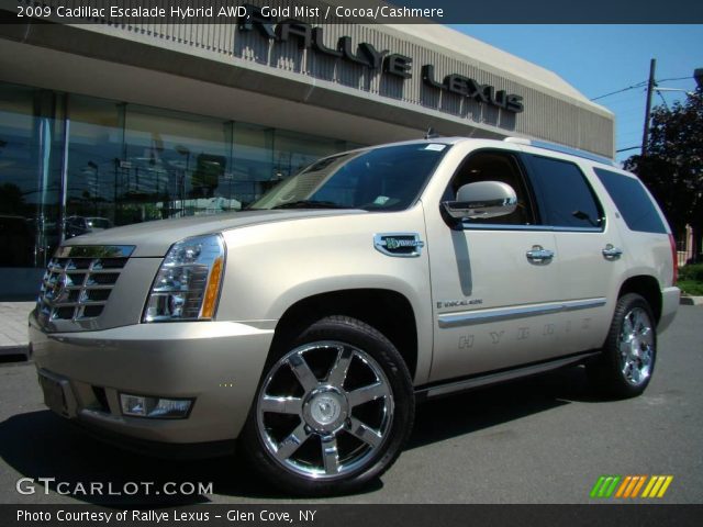 2009 Cadillac Escalade Hybrid AWD in Gold Mist