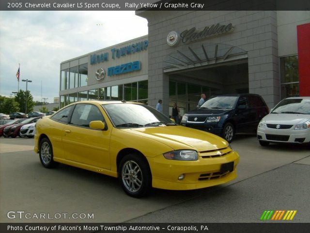 2005 Chevrolet Cavalier LS Sport Coupe in Rally Yellow