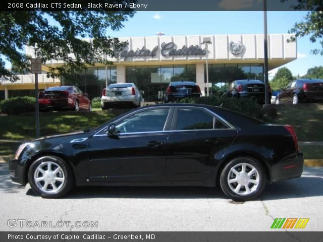 2008 Cadillac CTS Sedan in Black Raven