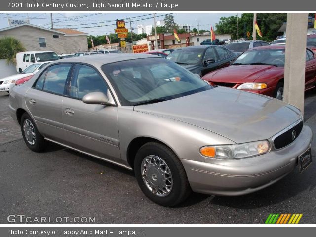 2001 Buick Century Custom in Light Sandrift Metallic