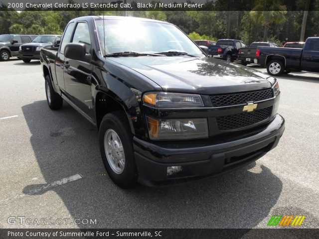 2008 Chevrolet Colorado LS Extended Cab in Black