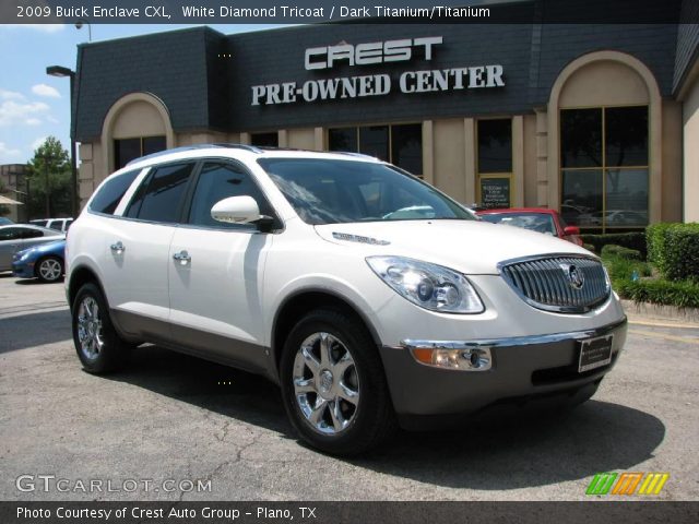2009 Buick Enclave CXL in White Diamond Tricoat