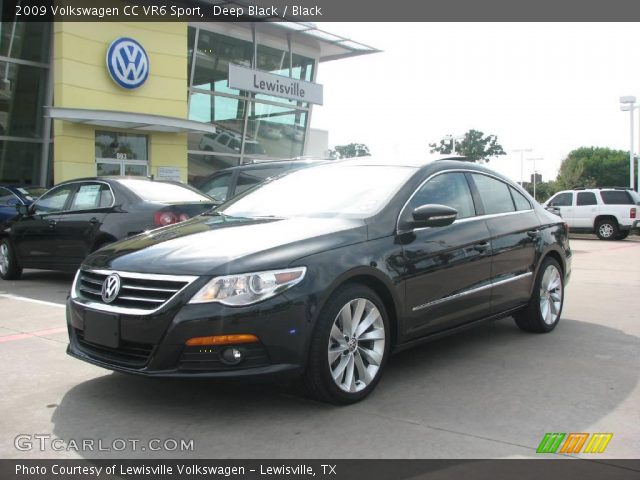 2009 Volkswagen CC VR6 Sport in Deep Black