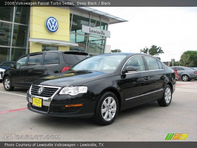 2008 Volkswagen Passat Turbo Sedan in Deep Black