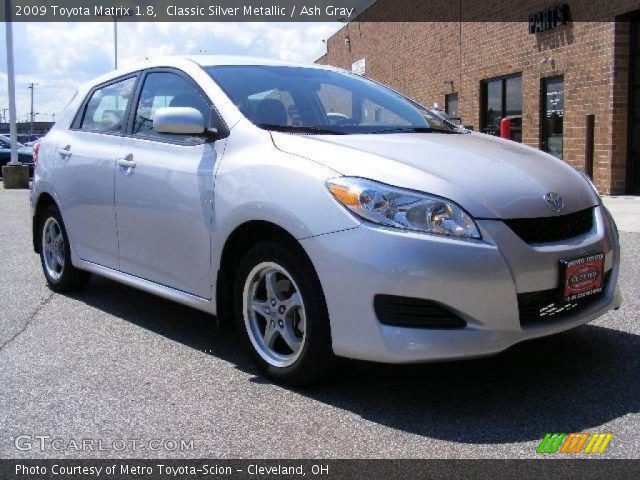 2009 Toyota Matrix 1.8 in Classic Silver Metallic