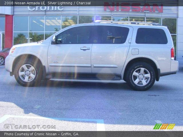 2008 Nissan Armada LE in Silver Lightning