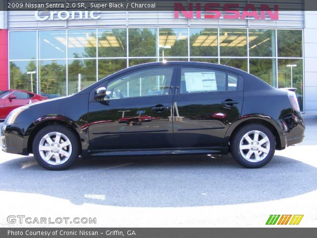2009 Nissan Sentra 2.0 SR in Super Black