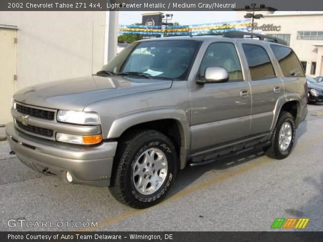 2002 Chevrolet Tahoe Z71 4x4 in Light Pewter Metallic