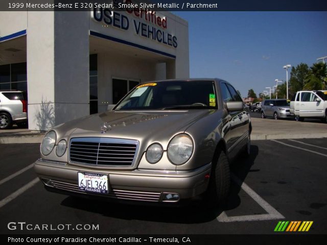 1999 Mercedes-Benz E 320 Sedan in Smoke Silver Metallic