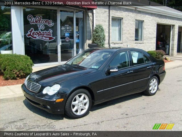 2001 Mercedes-Benz C 320 Sedan in Obsidian Black Metallic