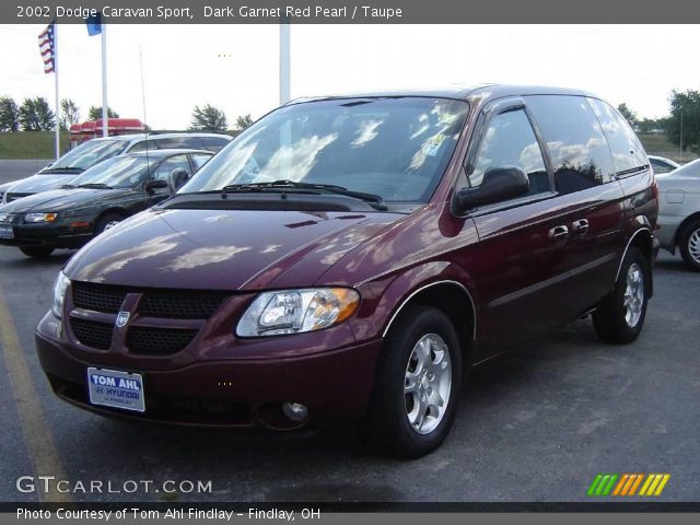 2002 Dodge Caravan Sport in Dark Garnet Red Pearl