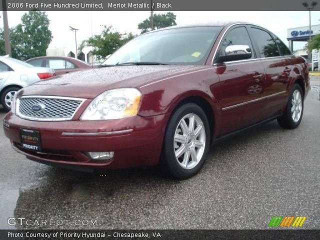 2006 Ford Five Hundred Limited in Merlot Metallic