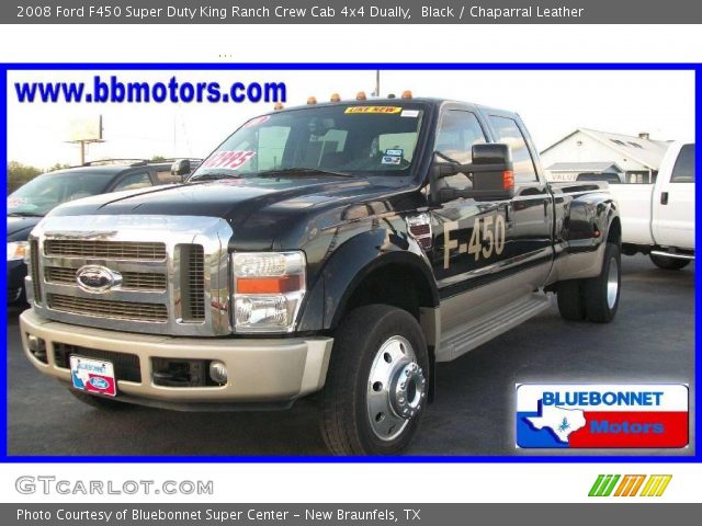 2008 Ford F450 Super Duty King Ranch Crew Cab 4x4 Dually in Black