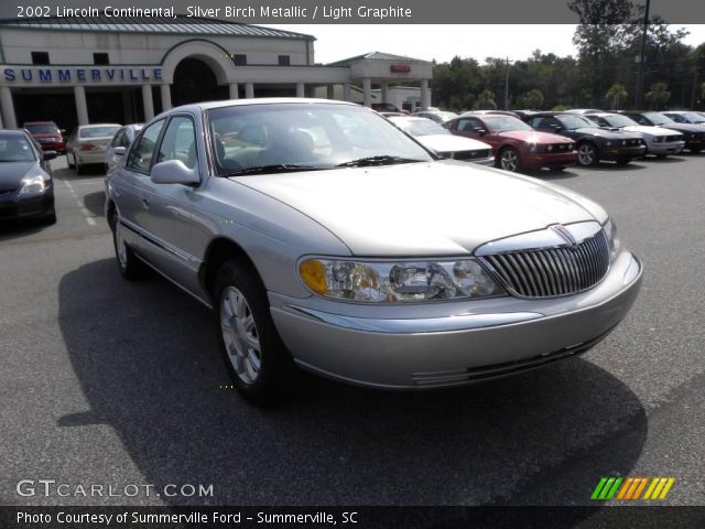 2002 Lincoln Continental  in Silver Birch Metallic
