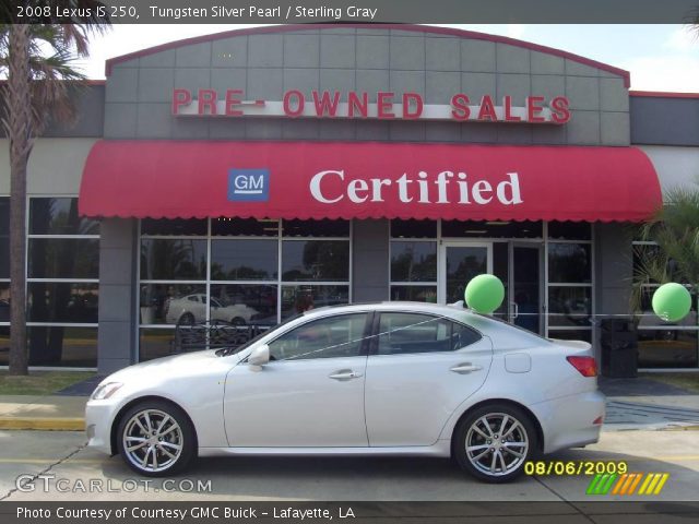 2008 Lexus IS 250 in Tungsten Silver Pearl