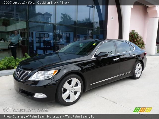 2007 Lexus LS 460 L in Obsidian Black