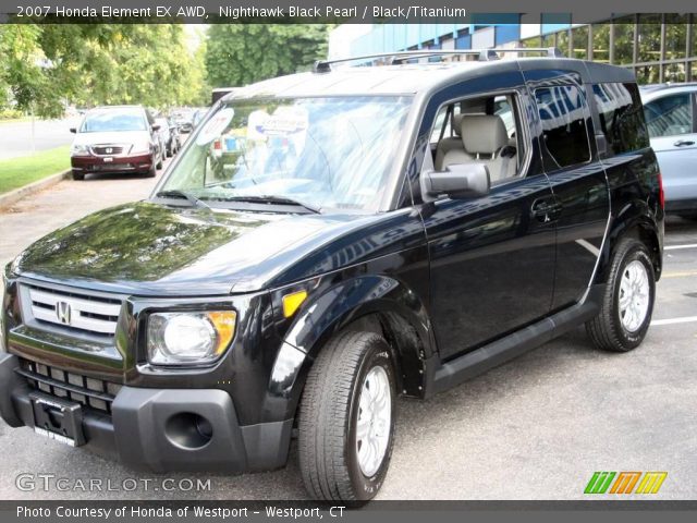 2007 Honda Element EX AWD in Nighthawk Black Pearl