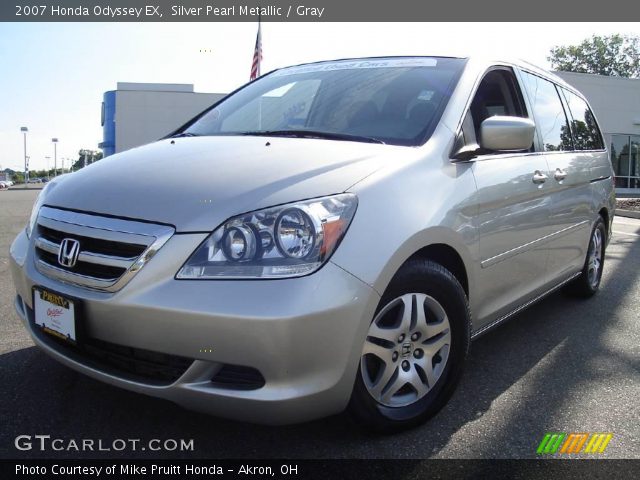 2007 Honda Odyssey EX in Silver Pearl Metallic
