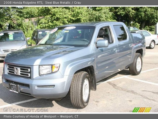 2008 Honda Ridgeline RTS in Steel Blue Metallic